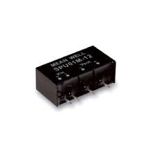 1W Meanwell SPU01 e DPU01 série SIP Pacote DC-DC Unregulated Converter